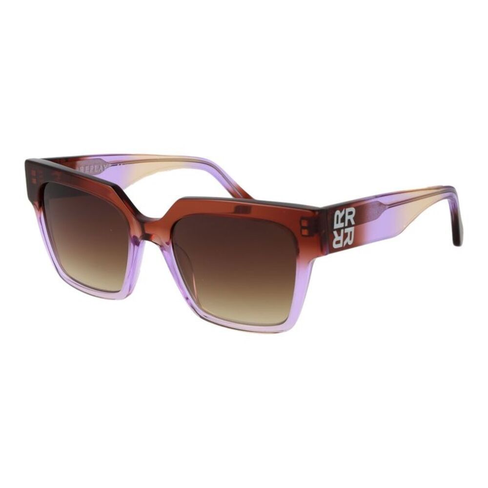 Replay Purple Plastic Women's Sunglasses